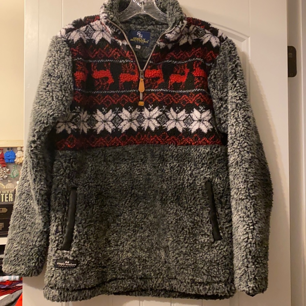 Simply Southern fleece half-zip